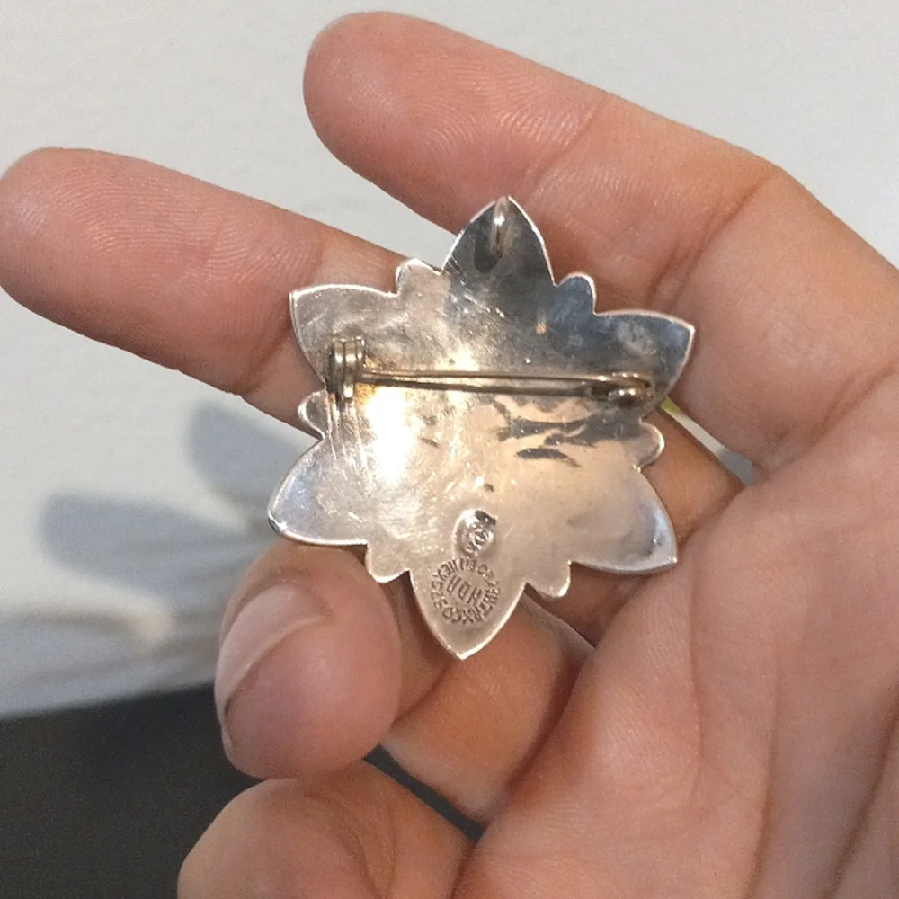 925 Mexico brooch/pendant - Picture 4 of 14